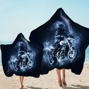 Lightning Ride Hooded Towel