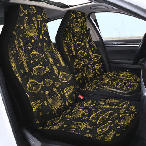 Image of Gold Fish SWQT0646 Car Seat Covers
