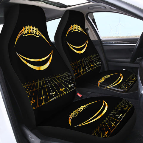 Image of Golden Baseball SWQT0630 Car Seat Covers