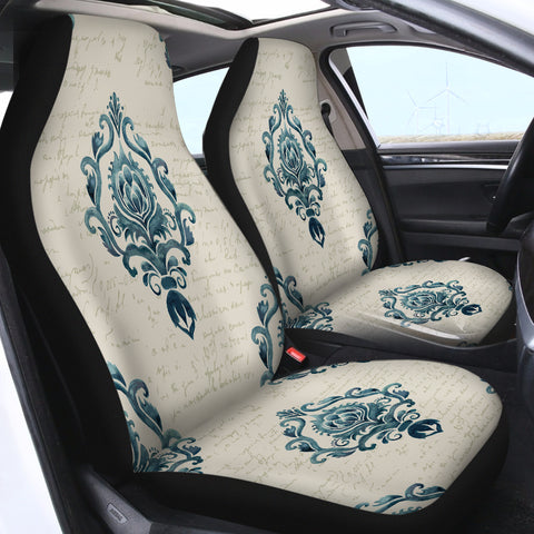 Image of Green Mandala SWQT0984 Car Seat Covers