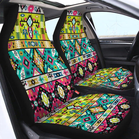 Image of Aztec African Pattern SWQT0048 Car Seat Covers