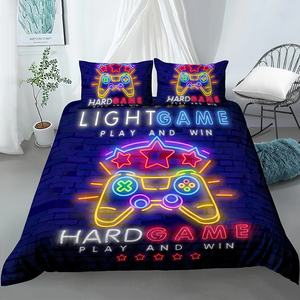 Play To Win Neon Bedding Set - Beddingify