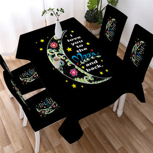 Star Moon - Mandala Waterproof Tablecloth  20