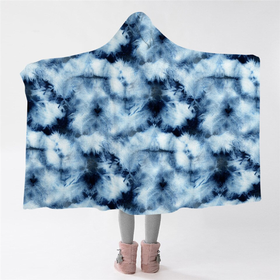 Wool Themed Hooded Blanket