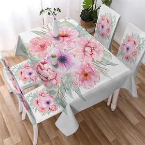 Flower Waterproof Tablecloth  07