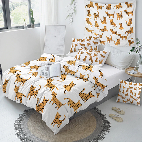 Image of Kids Cheetah Comforter Set - Beddingify
