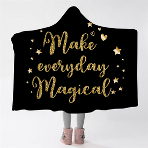 Make Everyday Magical Hooded Blanket