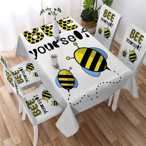 Bee Waterproof Tablecloth