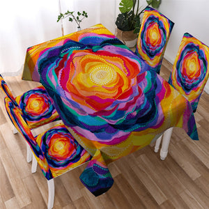 Bloom by Amy Diener Waterproof Tablecloth  01