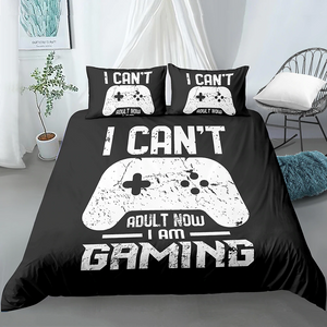 Cant Gaming Adult Now Console Bedding Set - Beddingify