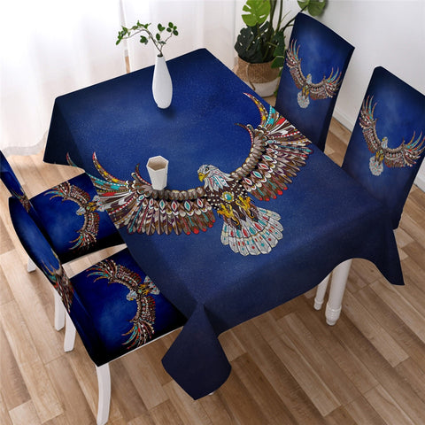 Image of Eagle Waterproof Tablecloth  01