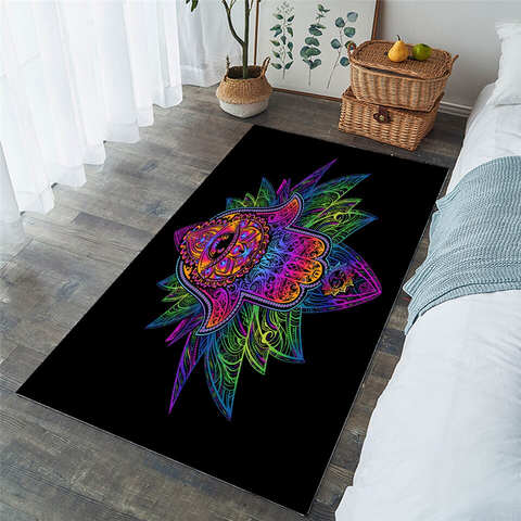 Image of Disco Color Holy Hand Rug