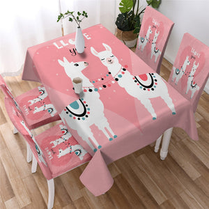 Cute Cartoon Waterproof Tablecloth  09