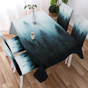 Forest Waterproof Tablecloth  01