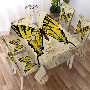 Butterfly Waterproof Tablecloth  08