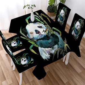 Panda Kids Waterproof Tablecloth  03
