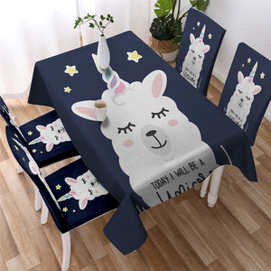 Cute Cartoon Waterproof Tablecloth  04