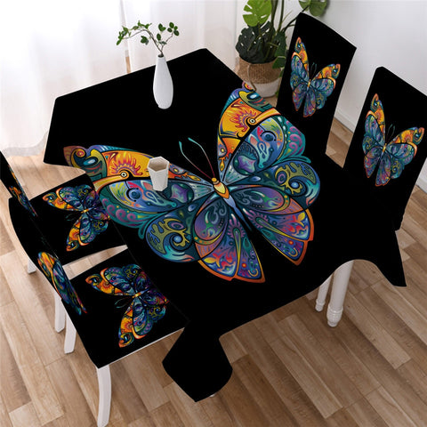 Image of Butterfly Waterproof Tablecloth  10