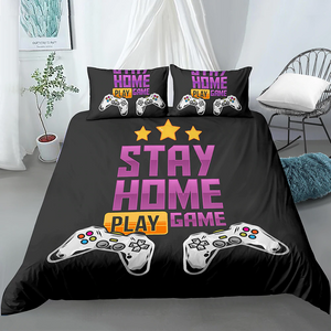 Stay Home Play Game Bedding Set - Beddingify