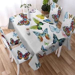 Butterfly Waterproof Tablecloth  03