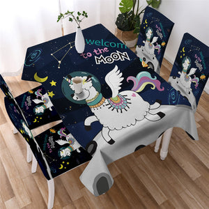 Cute Cartoon Waterproof Tablecloth  06