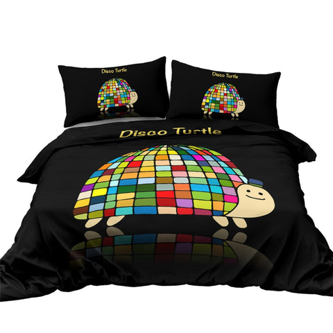 Image of Disco Turtle Bedding Set