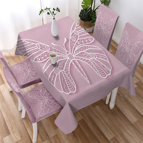 Image of Butterfly Waterproof Tablecloth  13