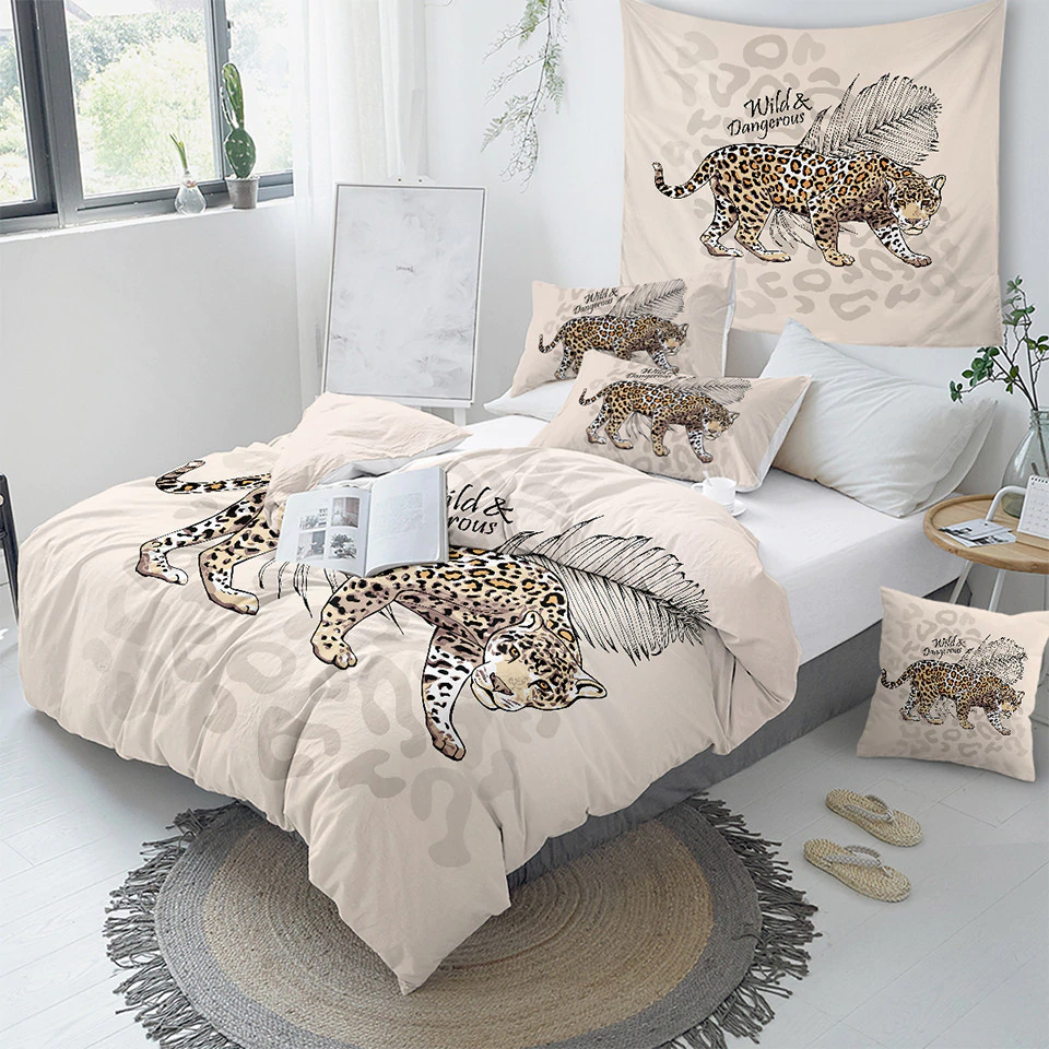 Wild Cheetah Comforter Set - Beddingify