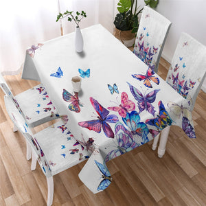 Butterfly Waterproof Tablecloth  14