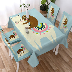 Cute Cartoon Waterproof Tablecloth  08