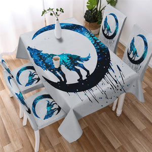 Star Moon - Mandala Waterproof Tablecloth  10