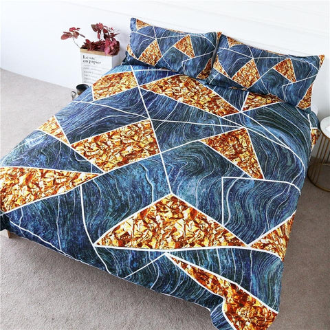 Image of Geometric Comforter Set - Beddingify