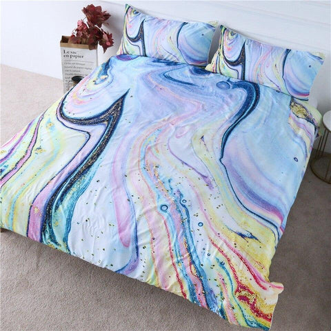 Image of Marble Comforter Set - Beddingify