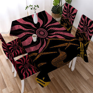 Mandala Pattern Waterproof Tablecloth  01