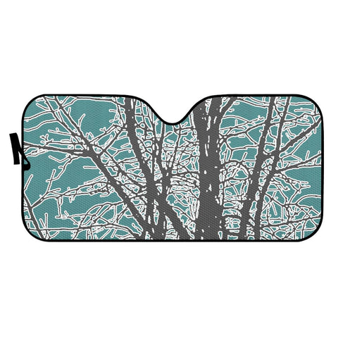 Image of Nature Vector Style Illustration Auto Sun Shades