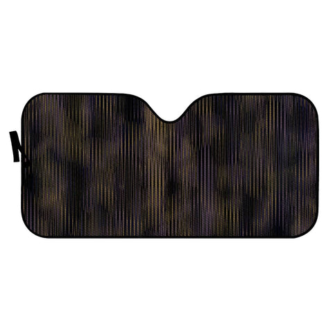 Image of Abstrait Lignes Marron Auto Sun Shades