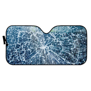 Fragmented Glass Auto Sun Shades