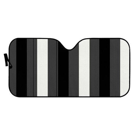 Image of Bandes Noir/Grise Auto Sun Shades