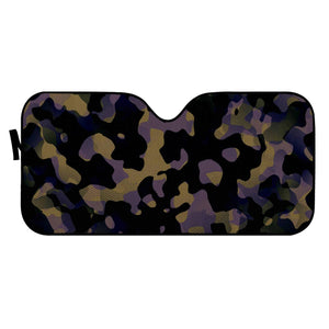 Camouflage Noir/Marron Auto Sun Shades