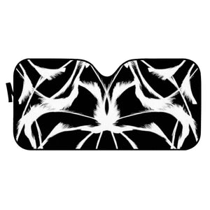 Abstrait Blanc/Noir Auto Sun Shades