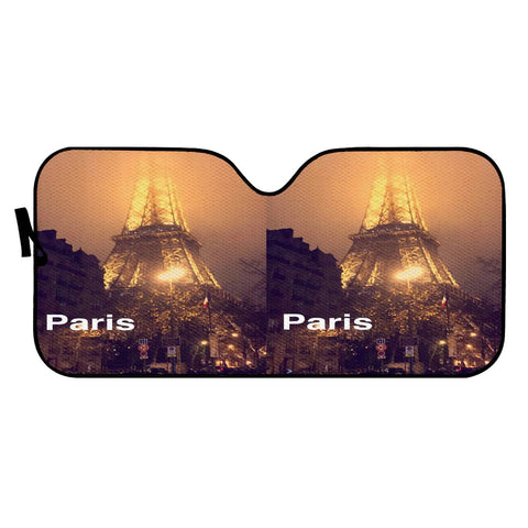 Image of Paris Tour Eiffel Auto Sun Shades