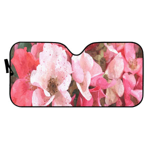 Photo Fleurs Rose Auto Sun Shades