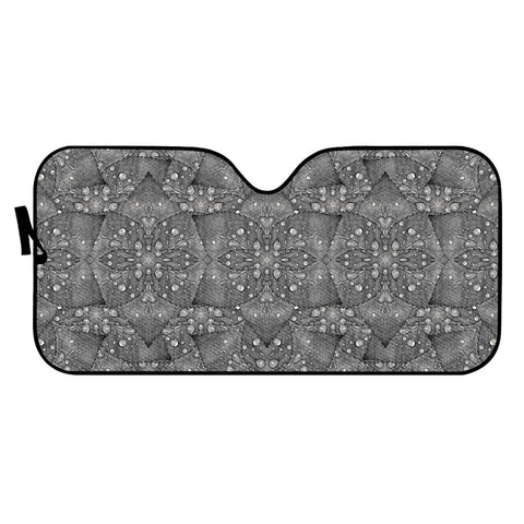 Image of Modern Fancy Nature Collage Pattern Auto Sun Shades