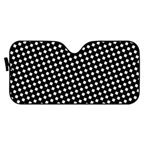 Pattern Carreaux Blanc Auto Sun Shades