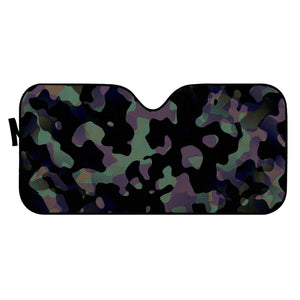 Camouflage Noir/Vert Auto Sun Shades