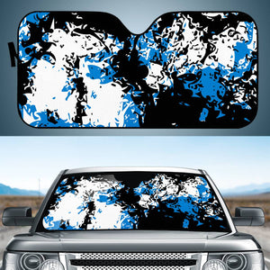 Blue, Black & White #1 Auto Sun Shades