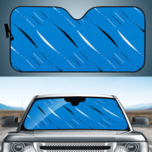 Blue, Black & White #2 Auto Sun Shades