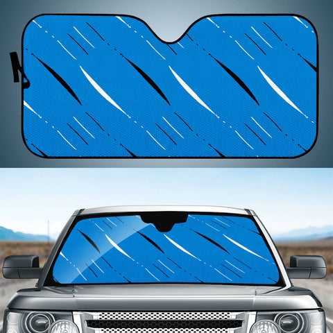 Image of Blue, Black & White #2 Auto Sun Shades