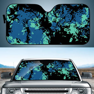 Classic Blue & Biscay Green Auto Sun Shades