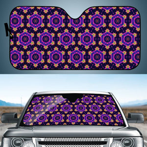 Psychedelic Eyes Auto Sun Shades